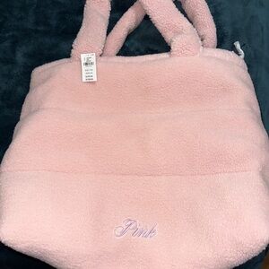 •SOLD•PINK Victoria's Secret Soft Pink Fleece